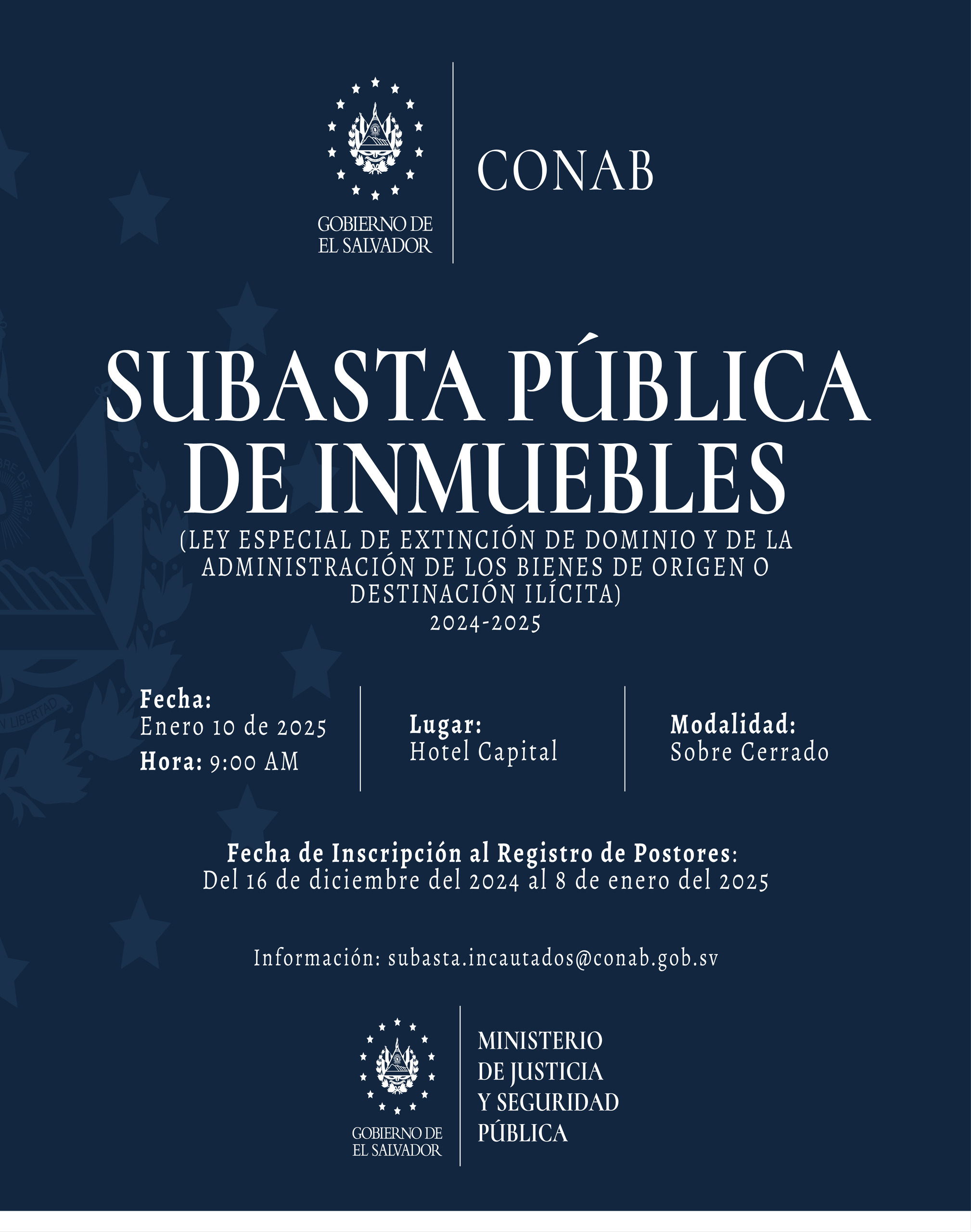 SUBASTA INMUEBLES 2025